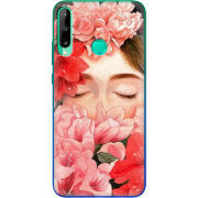 Чехол BoxFace Huawei P40 Lite E Girl in Flowers