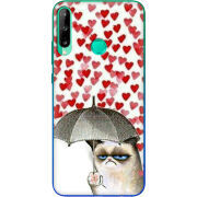 Чехол BoxFace Huawei P40 Lite E Raining Hearts