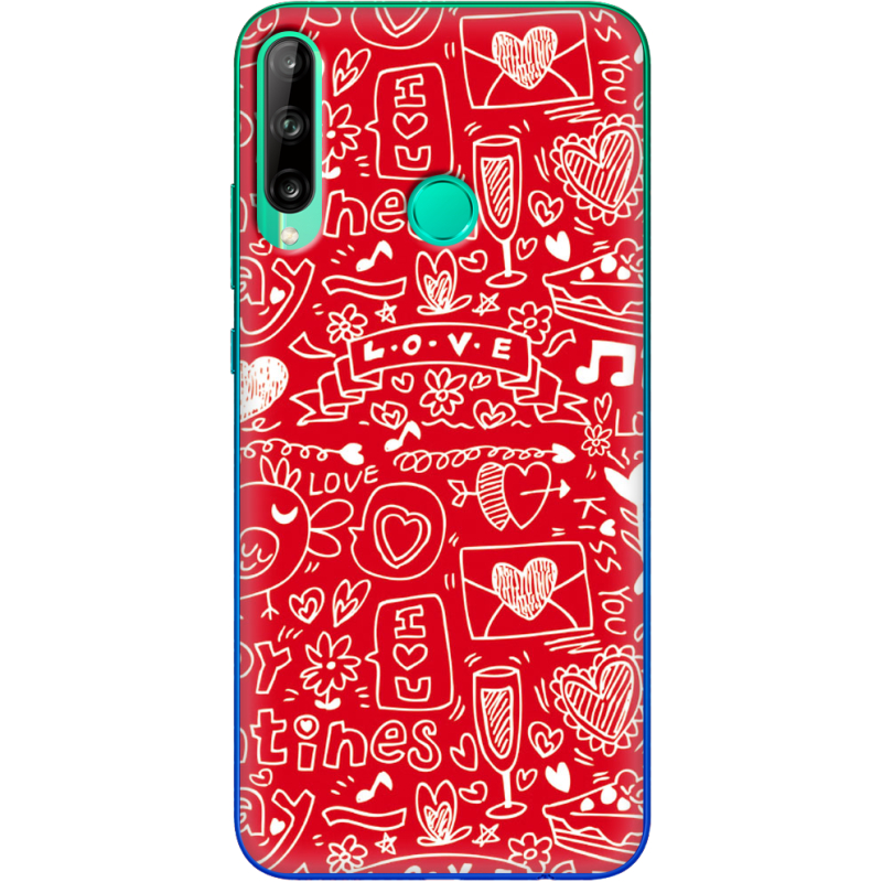 Чехол BoxFace Huawei P40 Lite E Happy Valentines