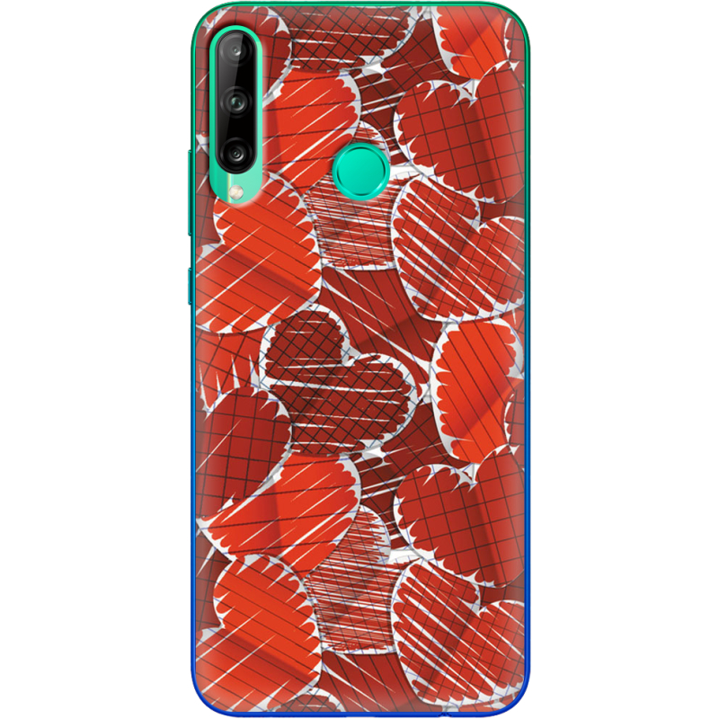 Чехол BoxFace Huawei P40 Lite E Heart Strings