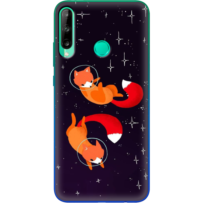 Чехол BoxFace Huawei P40 Lite E Fox-Astronauts