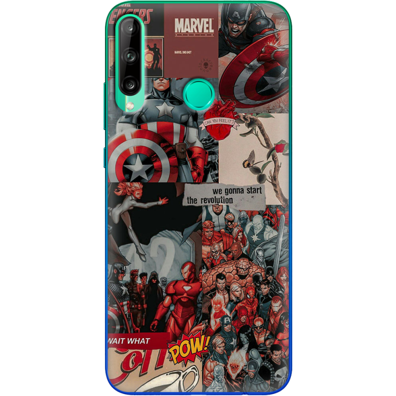 Чехол BoxFace Huawei P40 Lite E Marvel Avengers