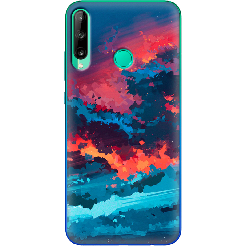 Чехол BoxFace Huawei P40 Lite E Thunderclouds