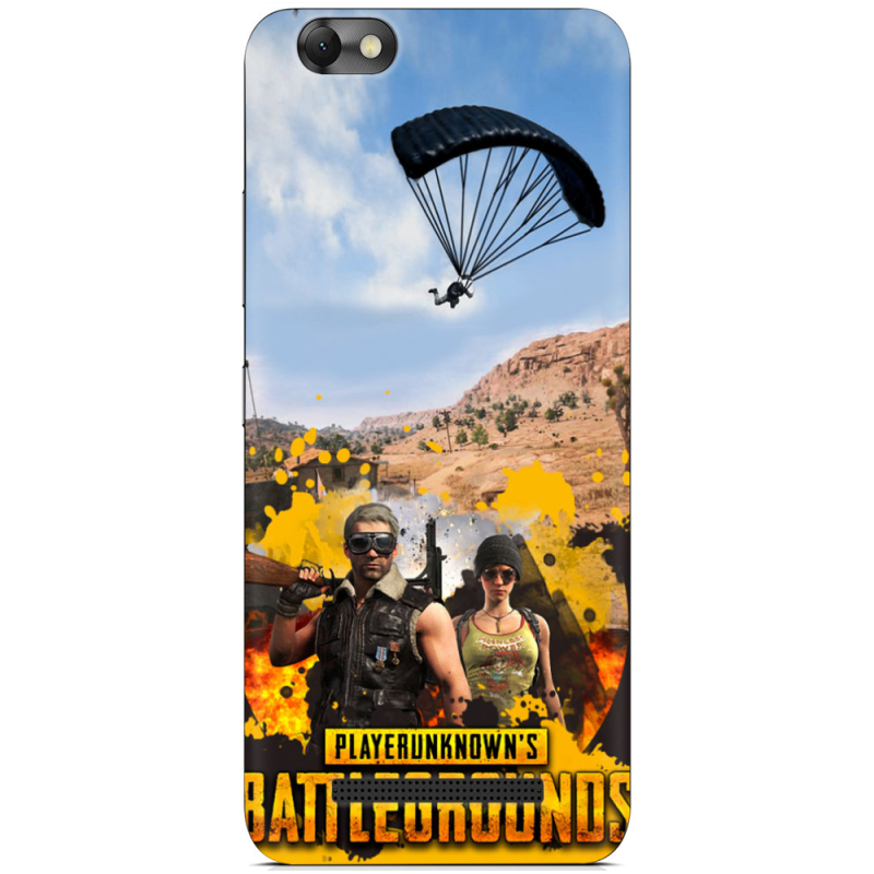Чехол Uprint Lenovo A2020 Vibe C Pubg parachute