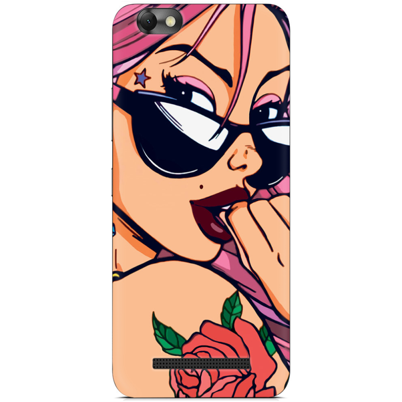 Чехол Uprint Lenovo A2020 Vibe C Pink Girl