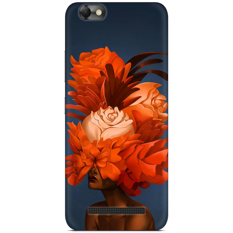 Чехол Uprint Lenovo A2020 Vibe C Exquisite Orange Flowers