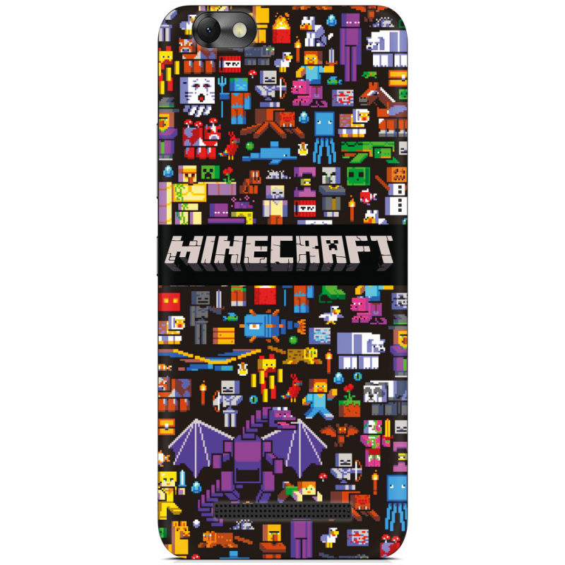 Чехол Uprint Lenovo A2020 Vibe C Minecraft Mobbery