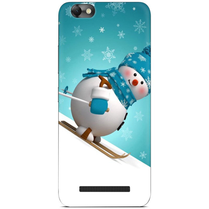 Чехол Uprint Lenovo A2020 Vibe C Skier Snowman