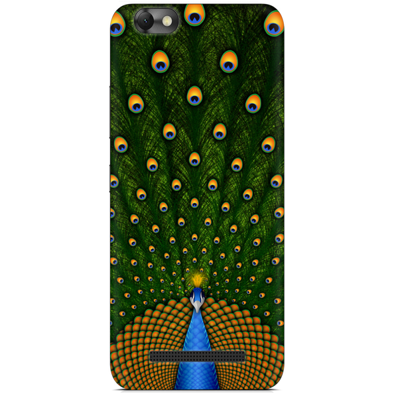 Чехол Uprint Lenovo A2020 Vibe C Peacocks Tail