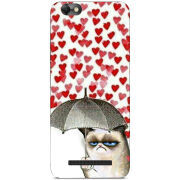 Чехол Uprint Lenovo A2020 Vibe C Raining Hearts