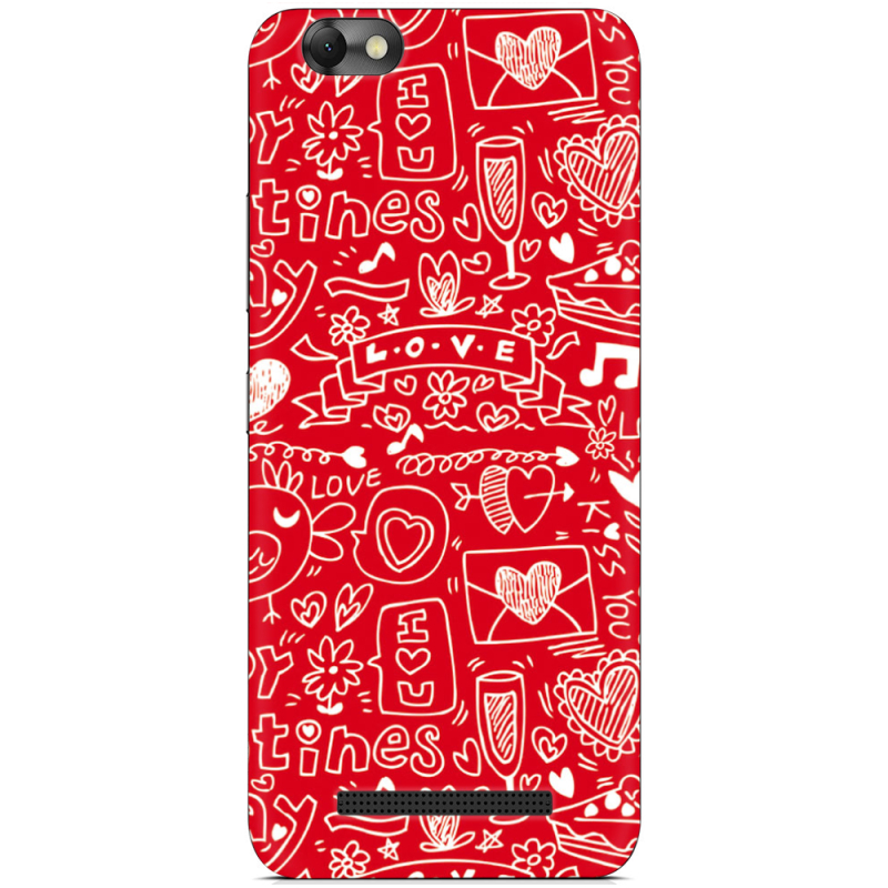 Чехол Uprint Lenovo A2020 Vibe C Happy Valentines