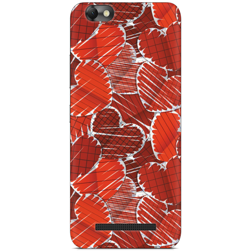 Чехол Uprint Lenovo A2020 Vibe C Heart Strings