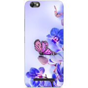 Чехол Uprint Lenovo A2020 Vibe C Orchids and Butterflies