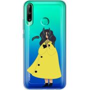 Прозрачный чехол BoxFace Huawei P40 Lite E Just a Girl