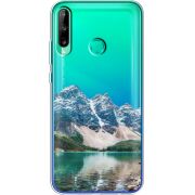 Прозрачный чехол BoxFace Huawei P40 Lite E Blue Mountain