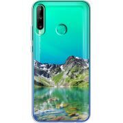 Прозрачный чехол BoxFace Huawei P40 Lite E Green Mountain