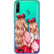 Прозрачный чехол BoxFace Huawei P40 Lite E Mouse Girls