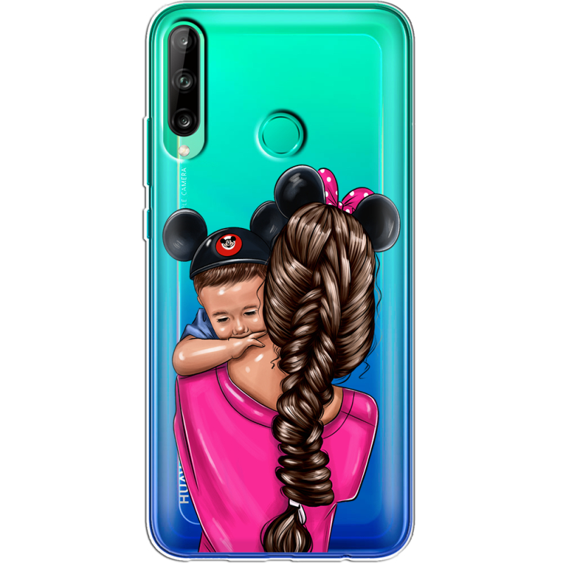 Прозрачный чехол BoxFace Huawei P40 Lite E Mouse Mommy