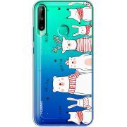 Прозрачный чехол BoxFace Huawei P40 Lite E The Friendly Beasts