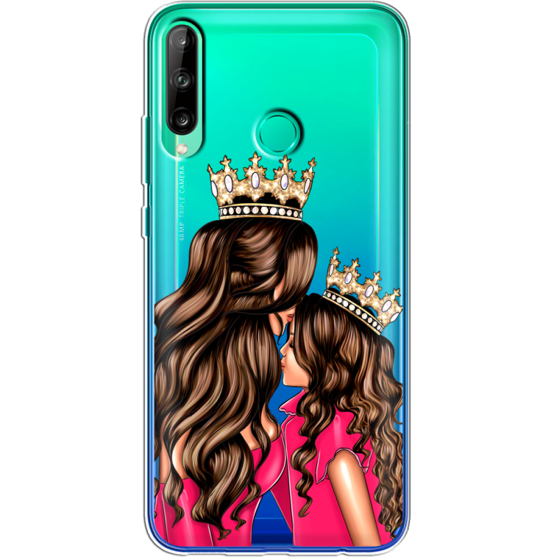 Прозрачный чехол BoxFace Huawei P40 Lite E Queen and Princess