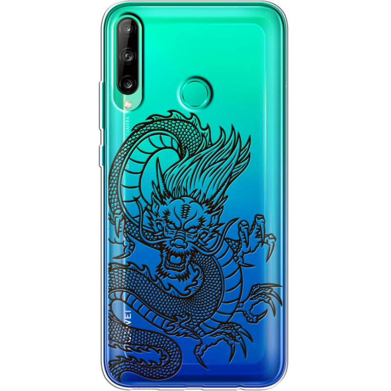 Прозрачный чехол BoxFace Huawei P40 Lite E Chinese Dragon