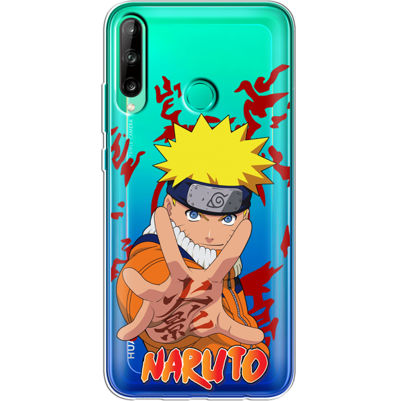 Прозрачный чехол BoxFace Huawei P40 Lite E Naruto