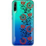 Прозрачный чехол BoxFace Huawei P40 Lite E Ethno Ornament