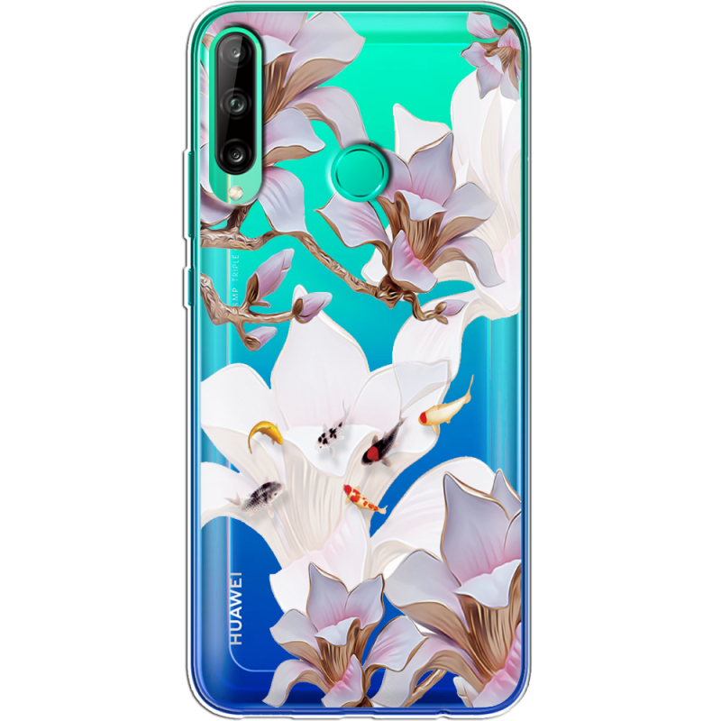 Прозрачный чехол BoxFace Huawei P40 Lite E Chinese Magnolia