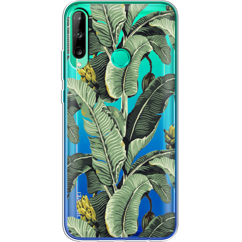 Прозрачный чехол BoxFace Huawei P40 Lite E Banana Leaves