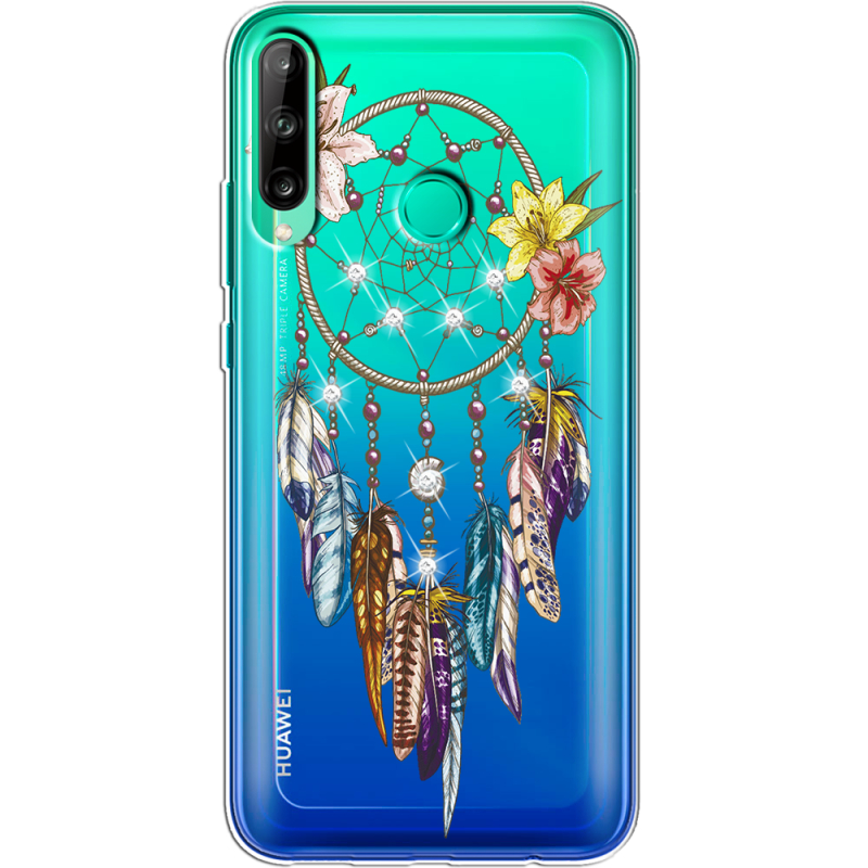 Чехол со стразами Huawei P40 Lite E Dreamcatcher