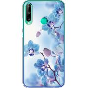 Чехол со стразами Huawei P40 Lite E Orchids