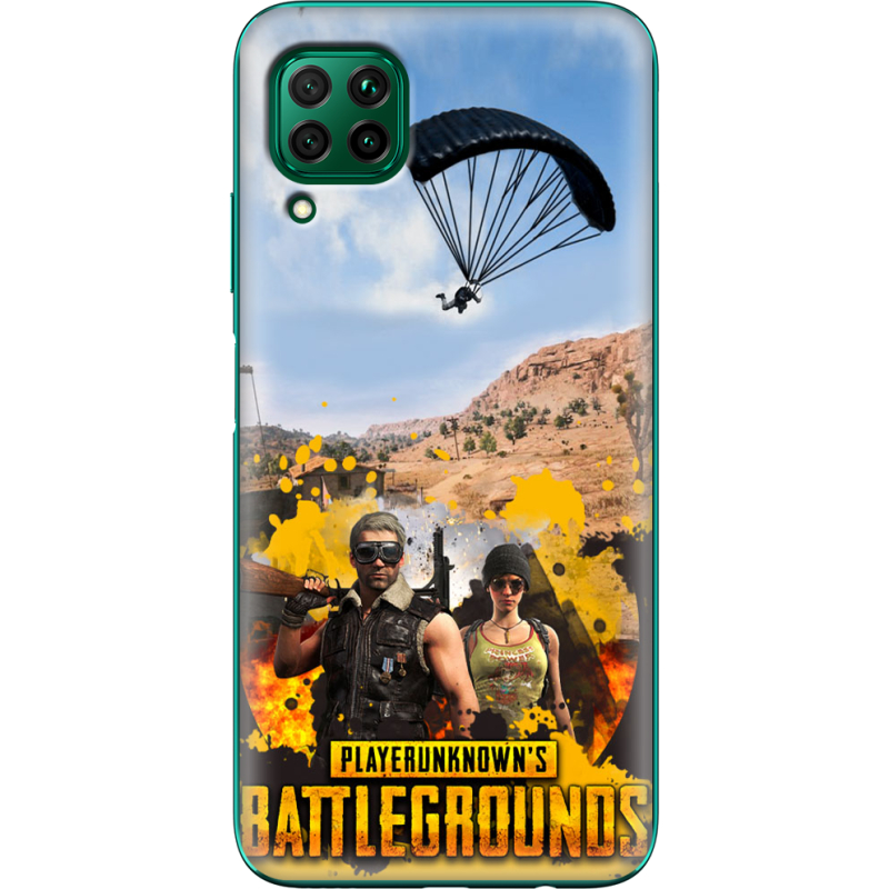 Чехол BoxFace Huawei P40 Lite Pubg parachute