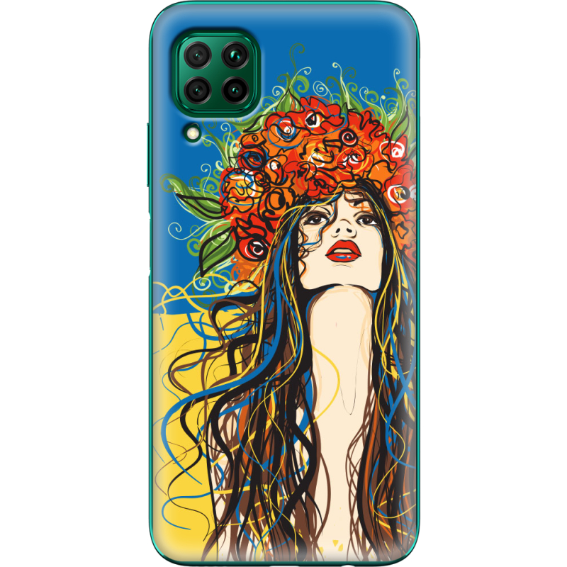 Чехол BoxFace Huawei P40 Lite Ukraine Girl