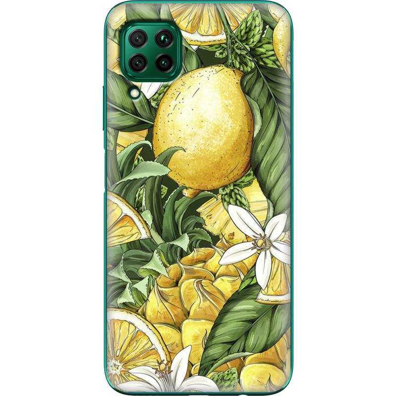 Чехол BoxFace Huawei P40 Lite Lemon Pattern