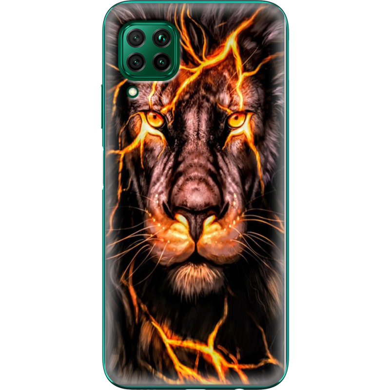 Чехол BoxFace Huawei P40 Lite Fire Lion