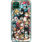 Чехол BoxFace Huawei P40 Lite Anime Stickers