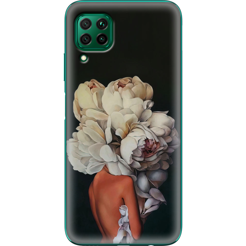 Чехол BoxFace Huawei P40 Lite Exquisite White Flowers