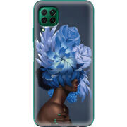 Чехол BoxFace Huawei P40 Lite Exquisite Blue Flowers