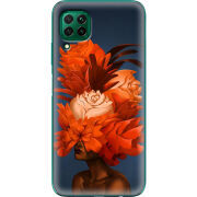 Чехол BoxFace Huawei P40 Lite Exquisite Orange Flowers