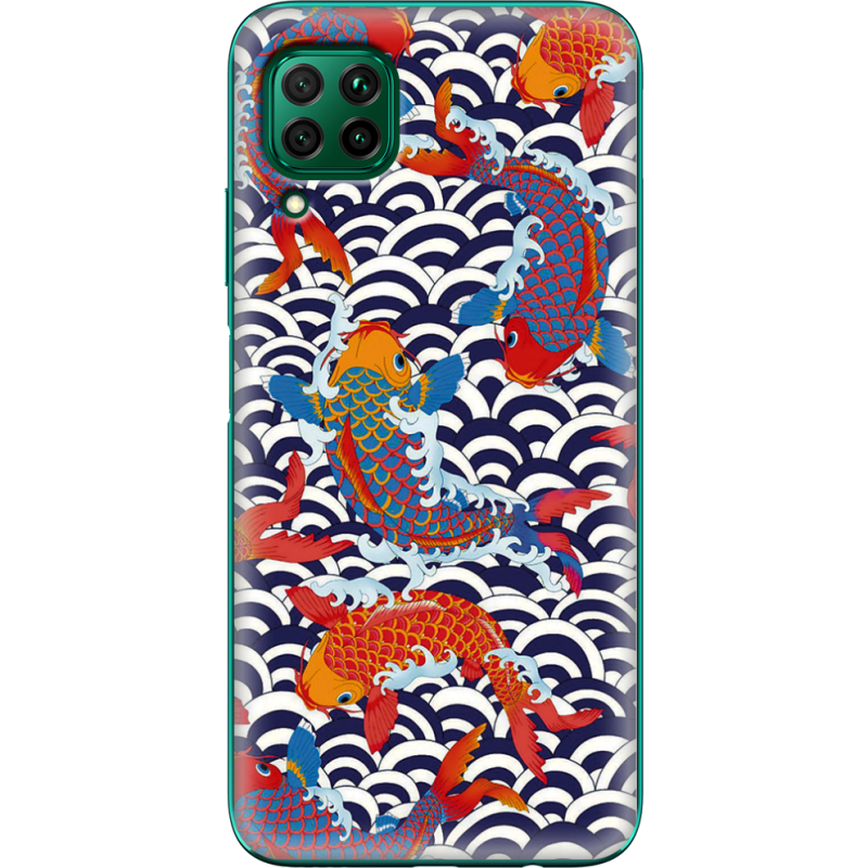 Чехол BoxFace Huawei P40 Lite Koi Fish