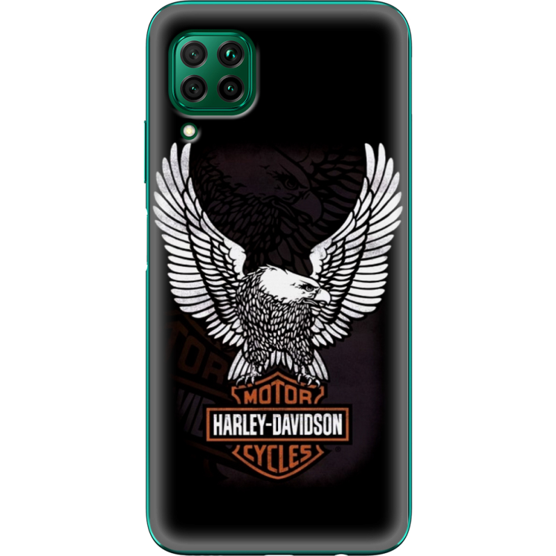 Чехол BoxFace Huawei P40 Lite Harley Davidson and eagle