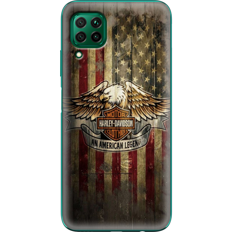 Чехол BoxFace Huawei P40 Lite Harley An American Legend