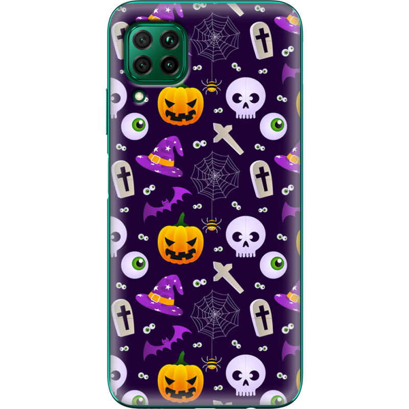 Чехол BoxFace Huawei P40 Lite Halloween Purple Mood