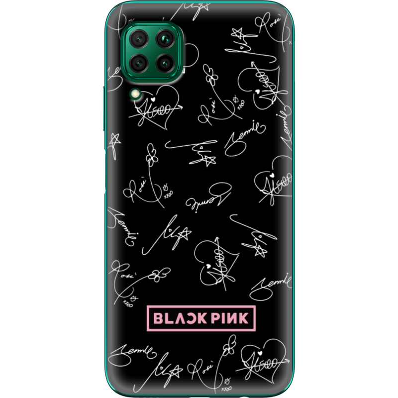 Чехол BoxFace Huawei P40 Lite Blackpink автограф