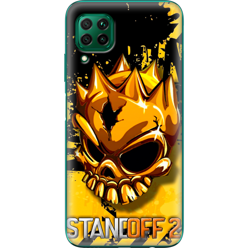 Чехол BoxFace Huawei P40 Lite StandOff 2 gold