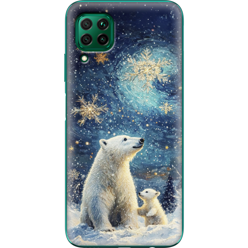 Чехол BoxFace Huawei P40 Lite Північні ведмеді