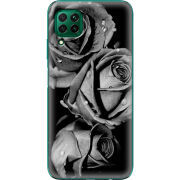 Чехол BoxFace Huawei P40 Lite Black and White Roses