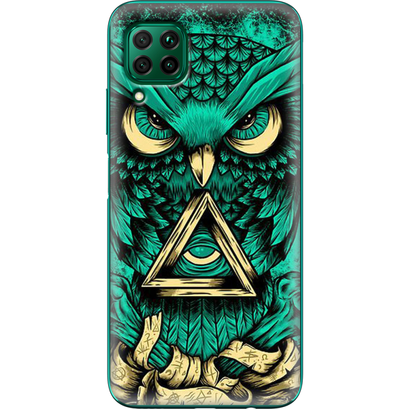 Чехол BoxFace Huawei P40 Lite Masonic Owl