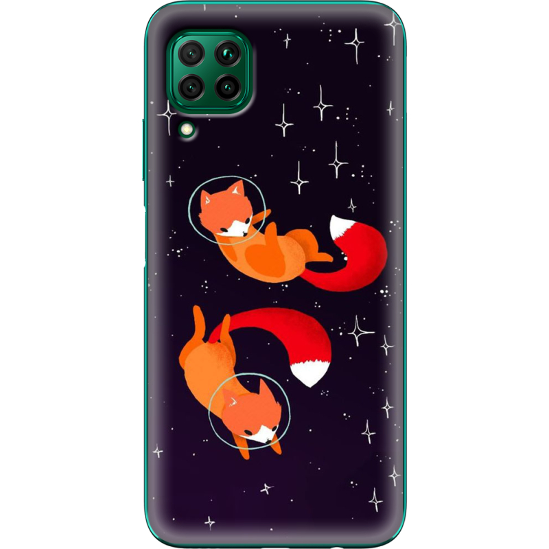 Чехол BoxFace Huawei P40 Lite Fox-Astronauts