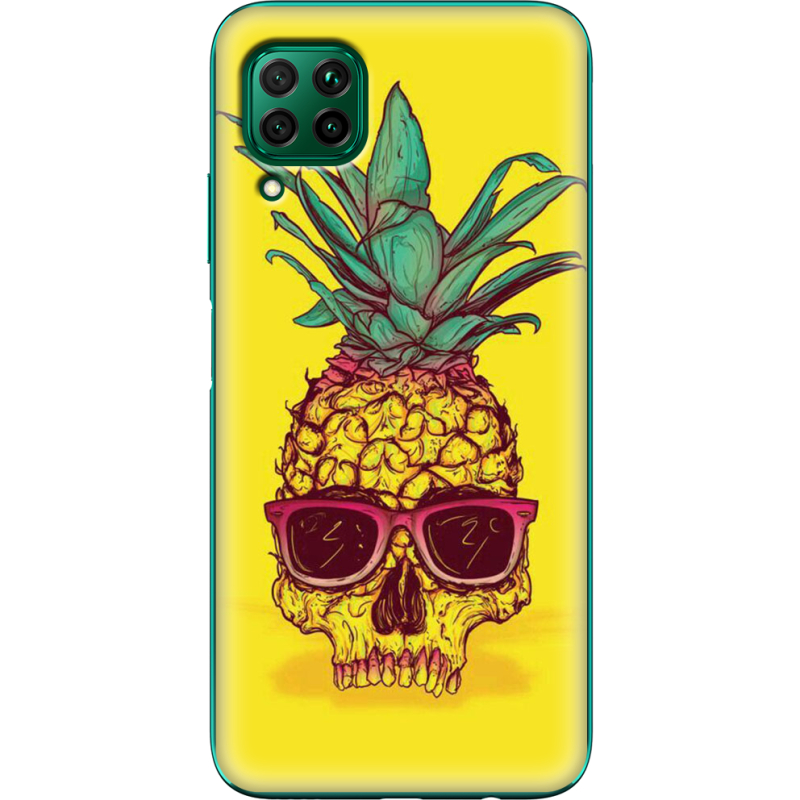 Чехол BoxFace Huawei P40 Lite Pineapple Skull